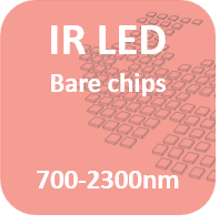 IR LED - Bare chips - 700-2300nm
